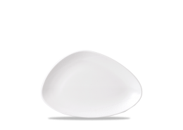 Isla White Chefs' Triangle Plate